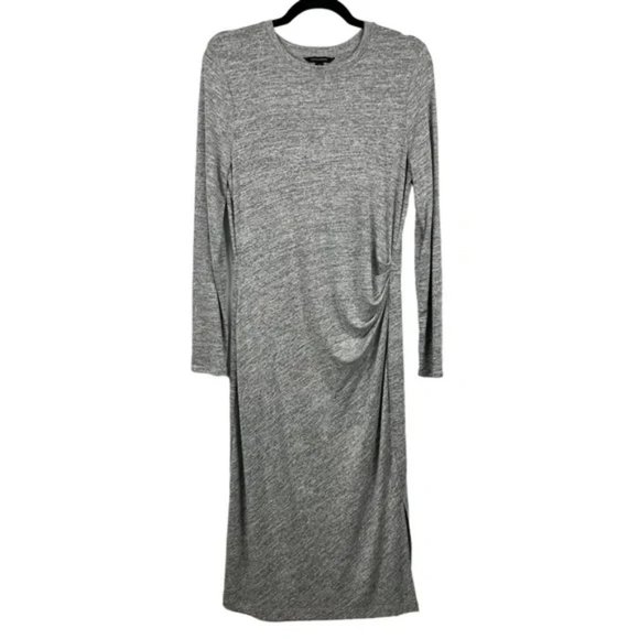 Banana Republic Ruched Side Long Sleeve Knit Dress Size M - Picture 1 of 6